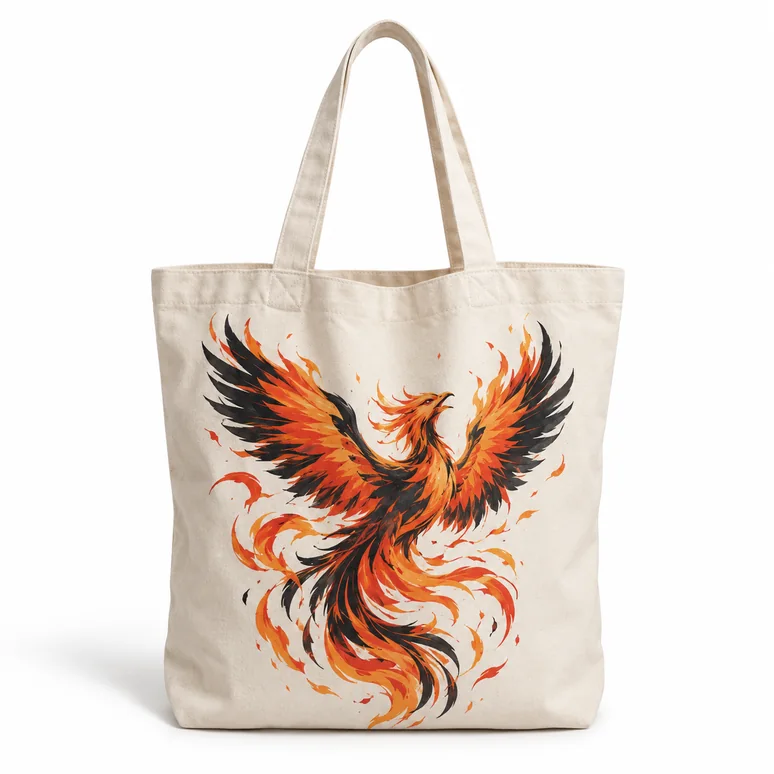 Túi tote canvas in hình